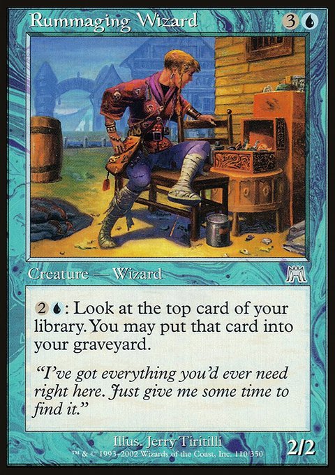 Rummaging Wizard